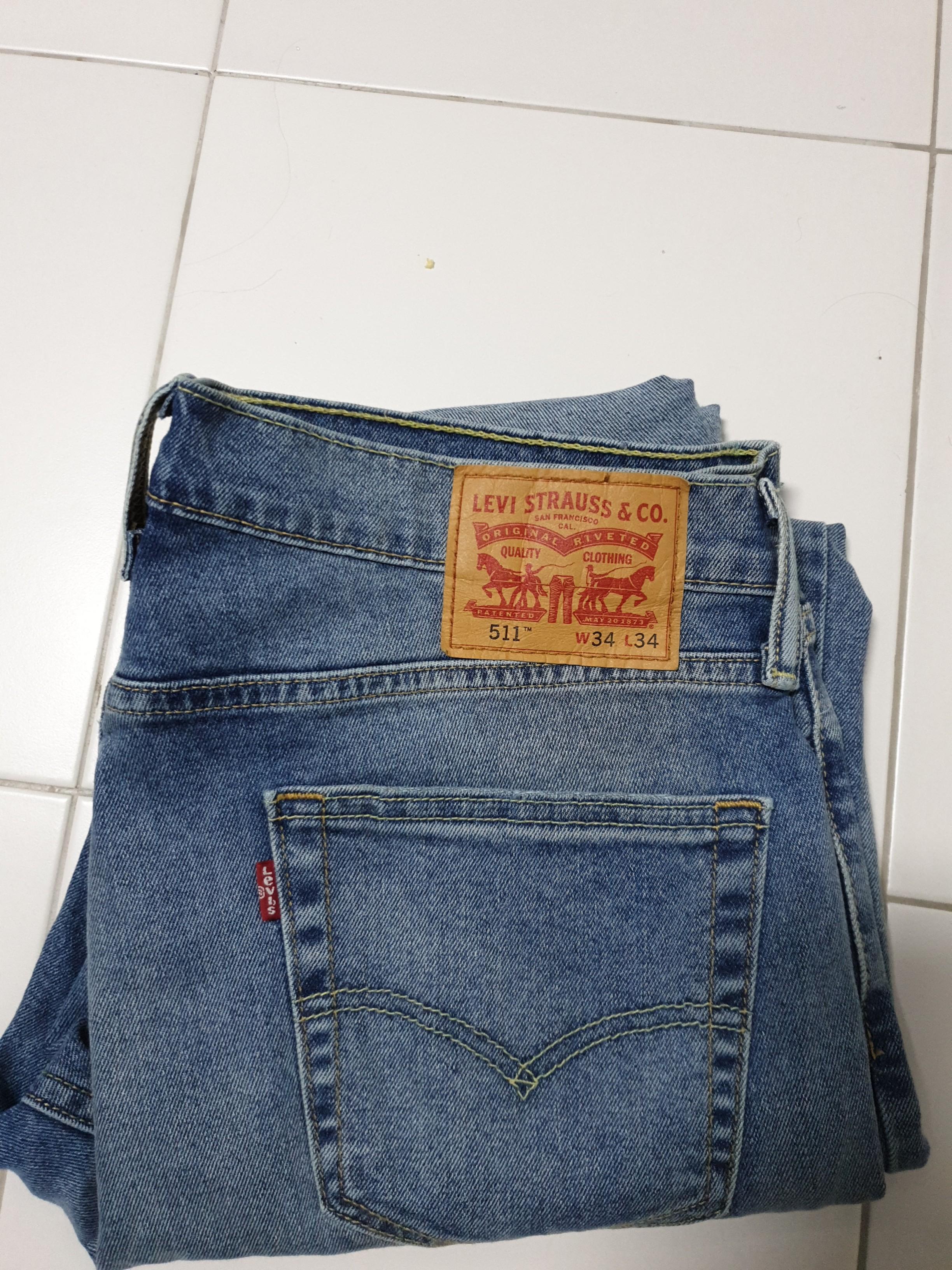 levis 511 w34 l34