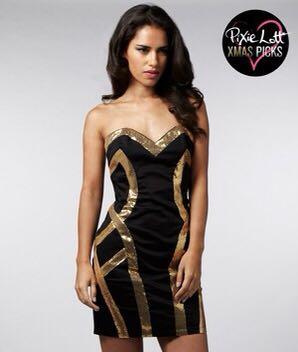 slim fit dress slacks Handcrafted Fringe Sequin Halter Gown