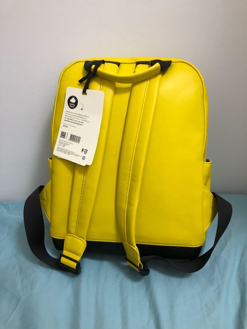 moleskine yellow backpack