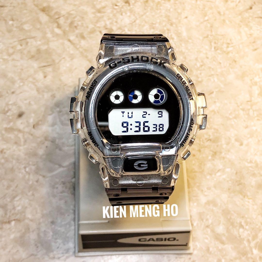 G shock dw6900 top transparent