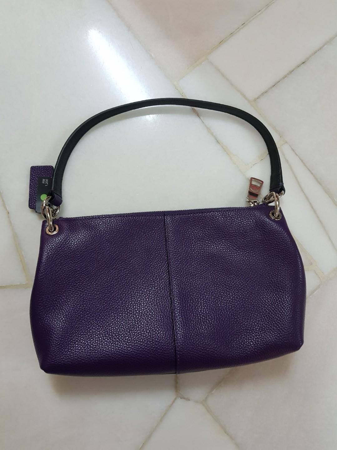 Coach bag clearance purple color