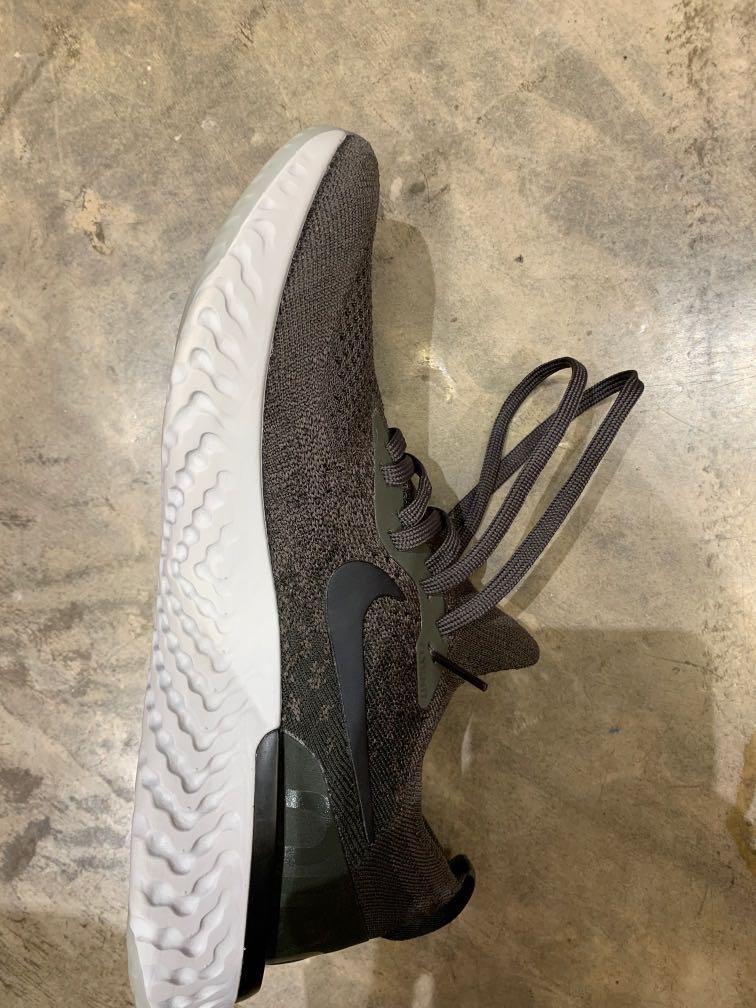 Nike epic react flyknit 2 black sequoia sales
