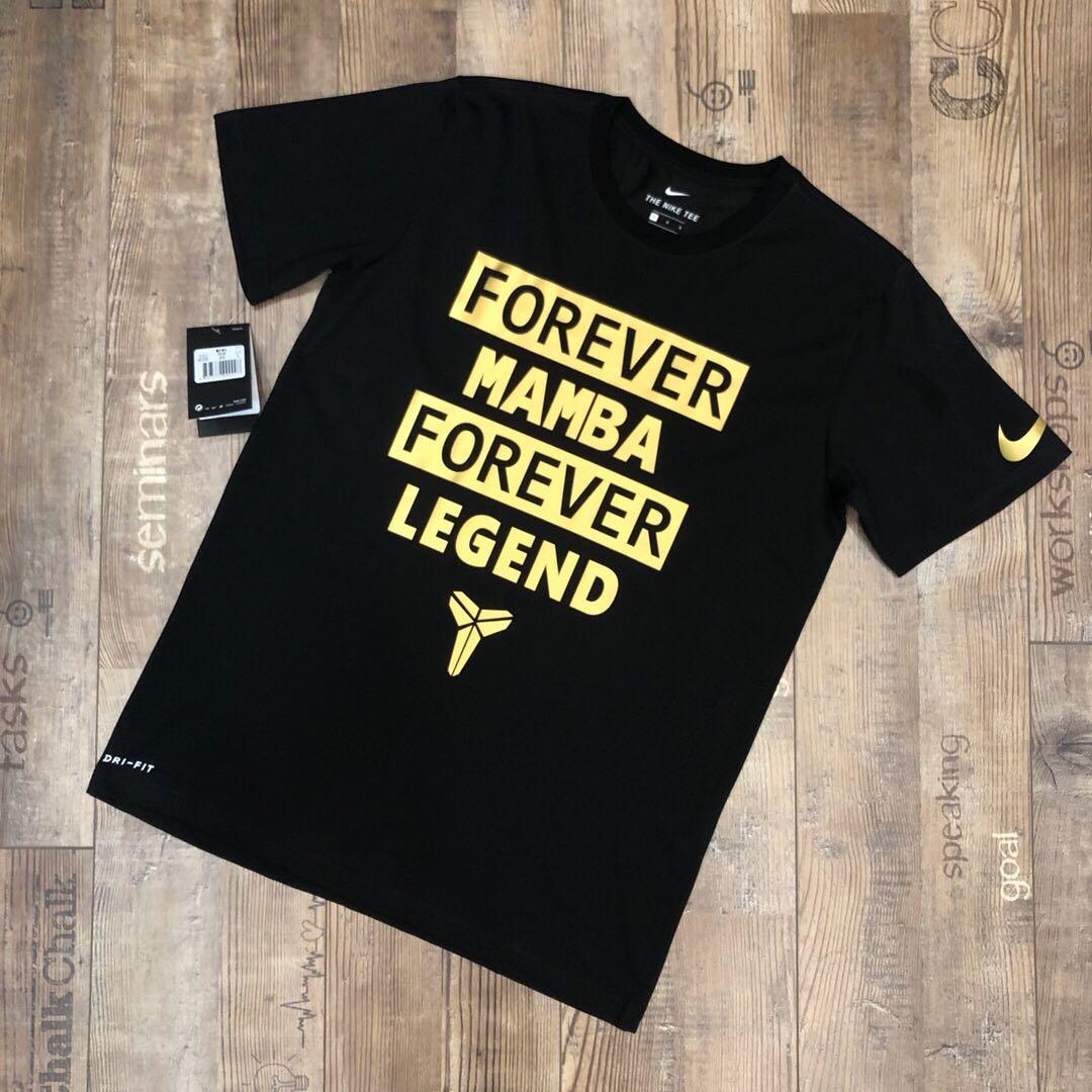 Nike Kobe Forever Mamba Forever Legend Gold T Shirt