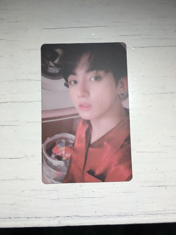 Onhand Bts Map Of The Soul Persona Version 2 Jungkook Photocard K Wave On Carousell