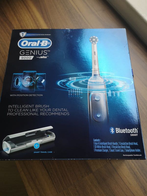 oral b genius charging case