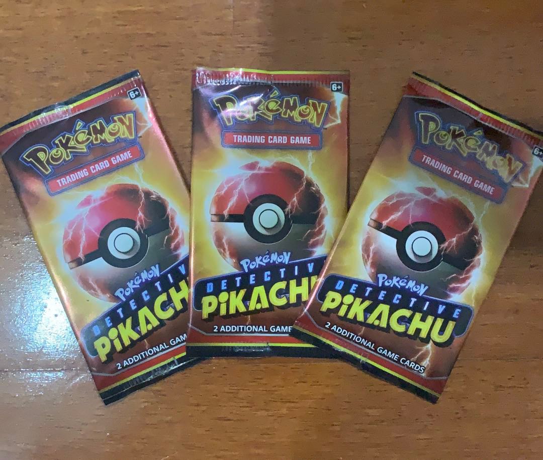 Pokemon Cards Detective Pikachu Movie Promo Pack Toys Games Board Games Cards On Carousell