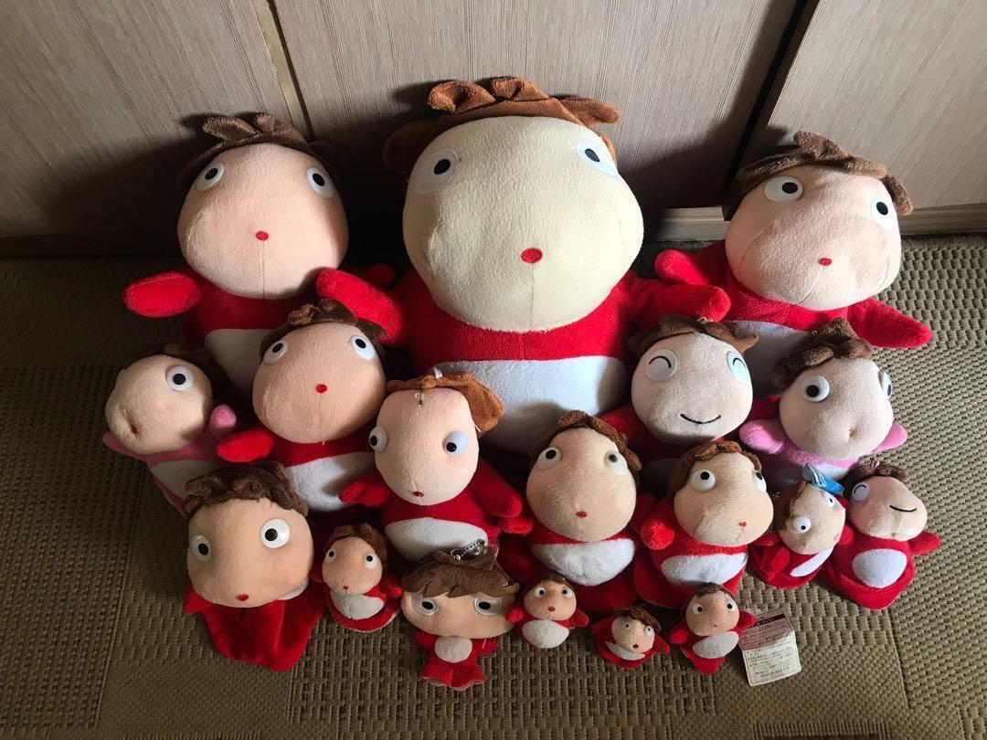Ponyo Plushie Set Toys Games Toys On Carousell