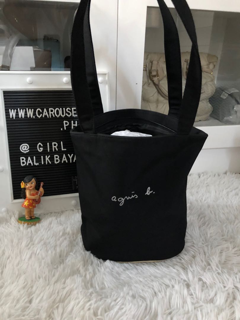Rare design Authentic Agnes B voyage bag Women s Fashion