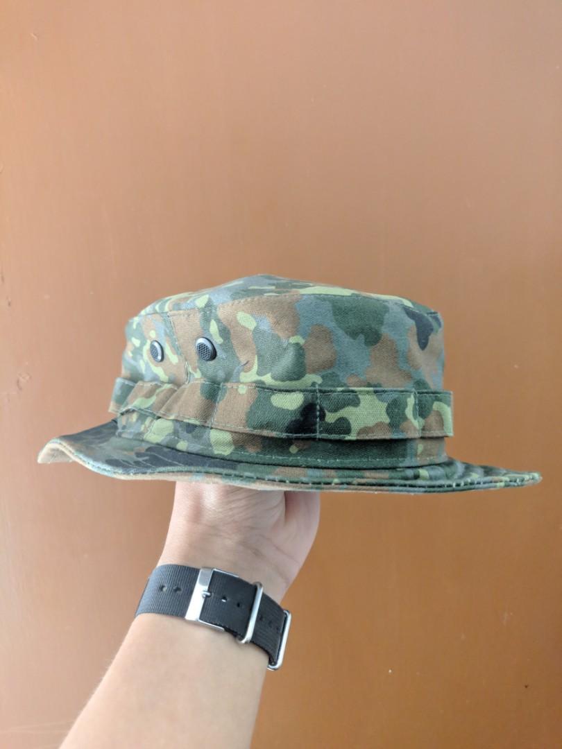 Recce Boonie Hat German Camo Men s Fashion Watches Accessories