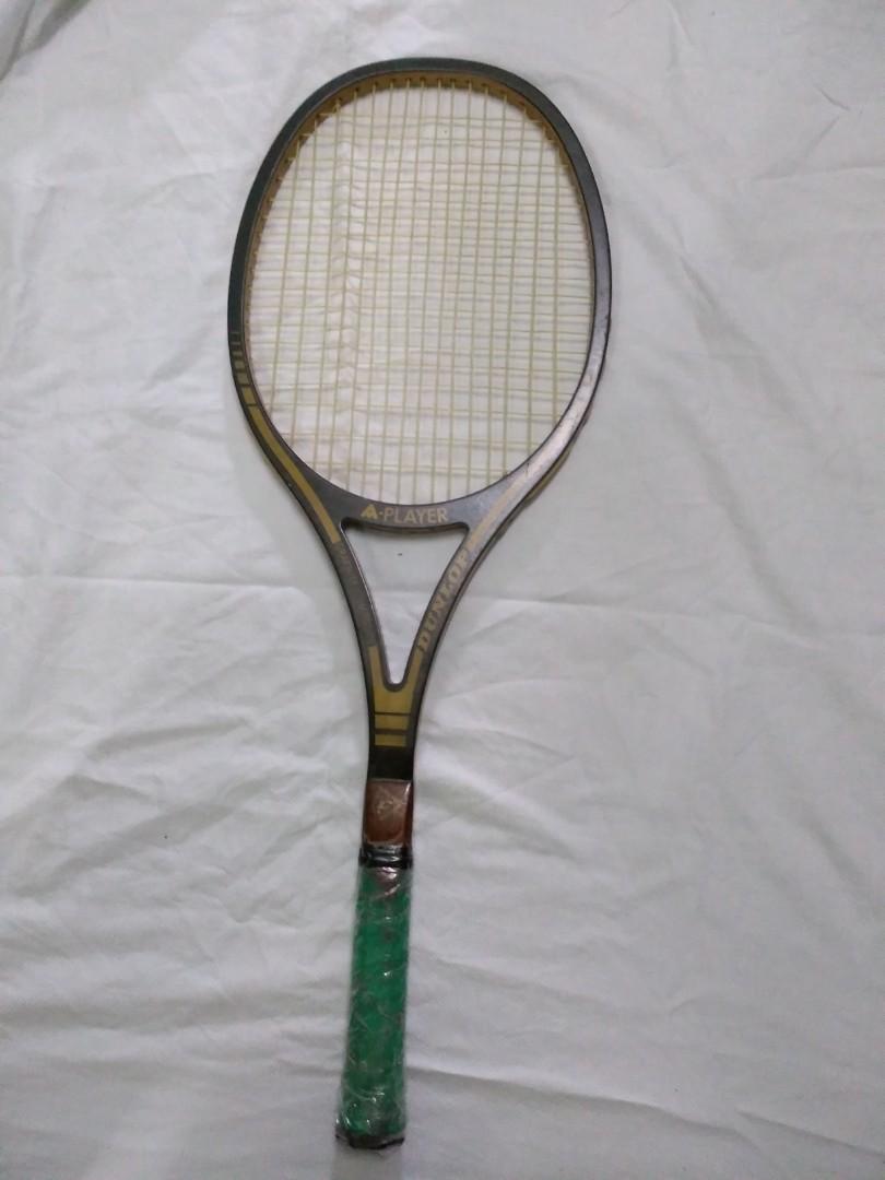 Racquet Vintage Dunlop Kayu, Sports Equipment, Sports & Games, Racket ...