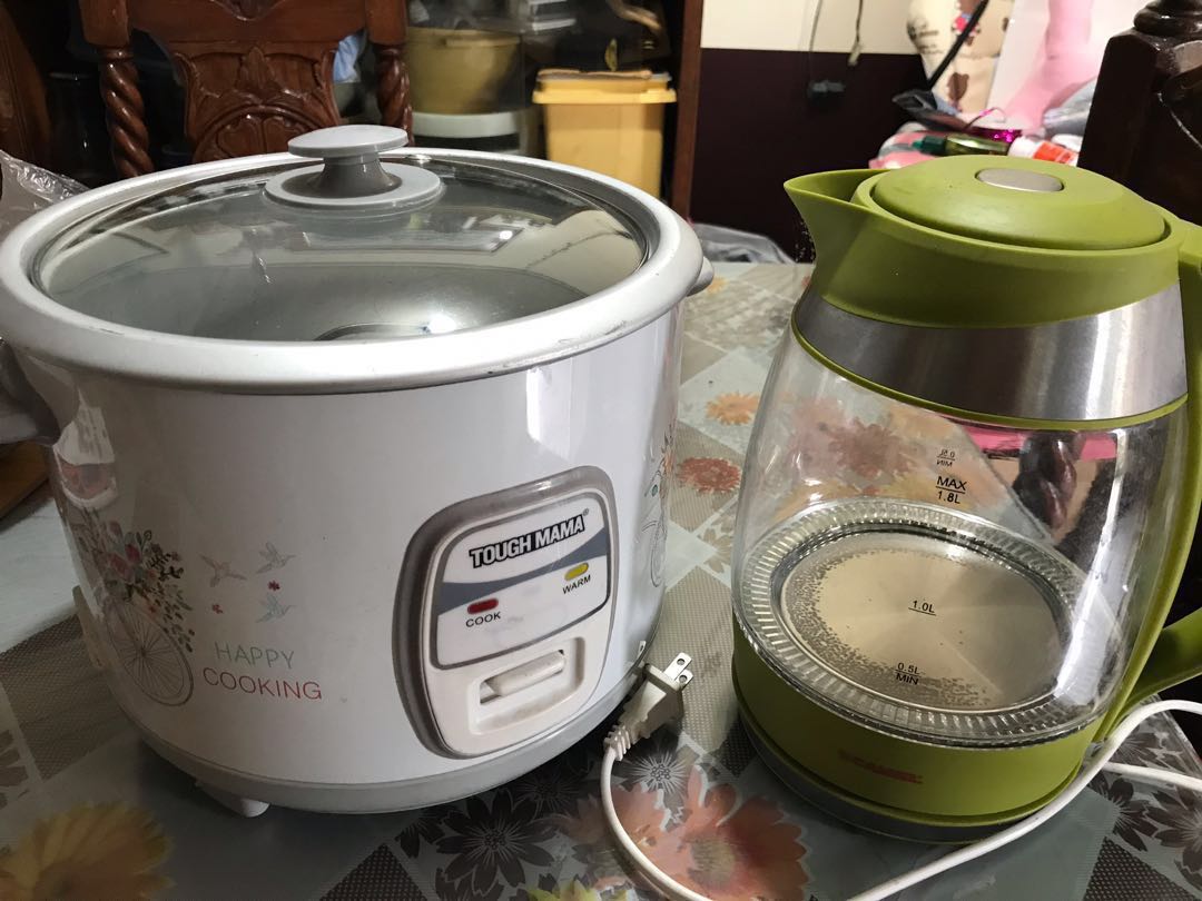Rice Cooker + Kettle, TV & Home Appliances, Kitchen Appliances, Kettles
