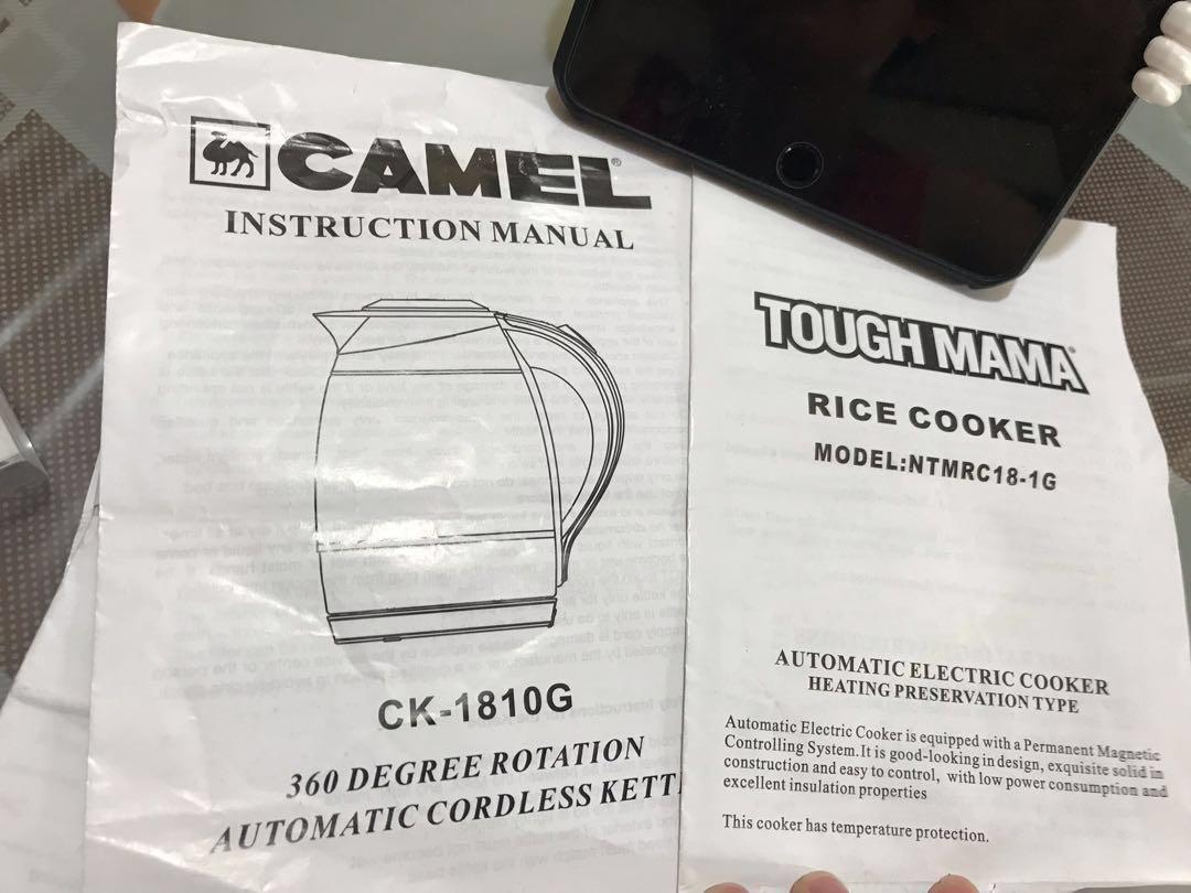 Rice Cooker + Kettle, TV & Home Appliances, Kitchen Appliances, Kettles