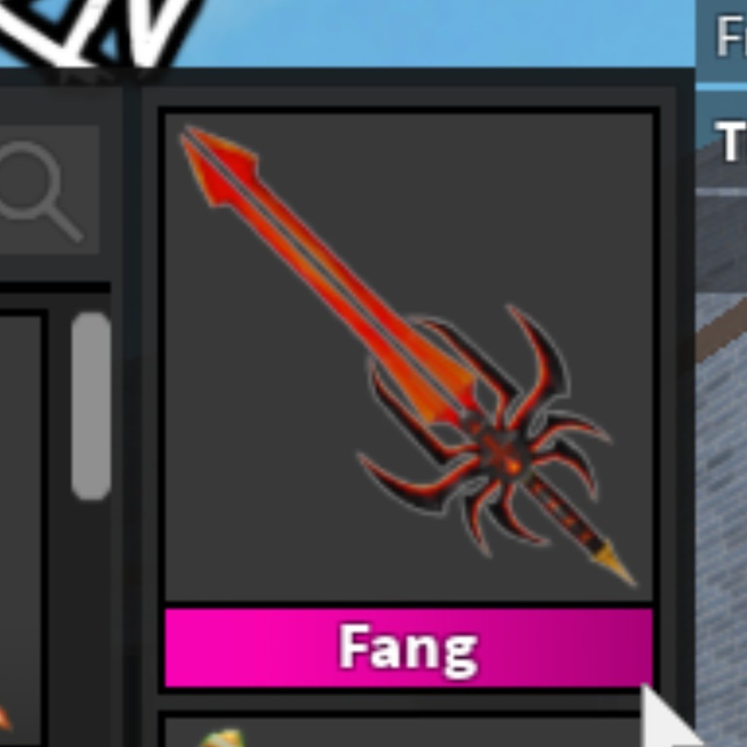 Roblox Fang Knife Murder Mystery 2 Mm2 On Carousell - trading want to trade a knife in cs go for a good roblox account