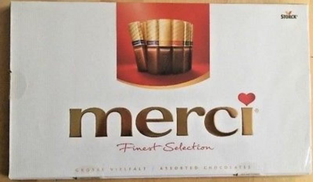 Giant 400g Storck Merci Finest Selection Chocolate Food Drinks Instant Food On Carousell