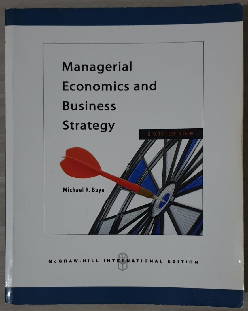 Textbook Original Bahasa Inggris Managerial Economics And