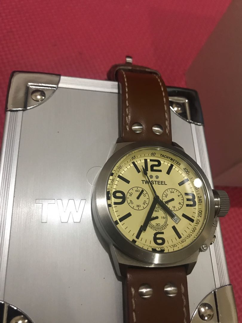 TW Steel TW5 Canteen 45mm chronograph, Men's Fashion, Watches ...