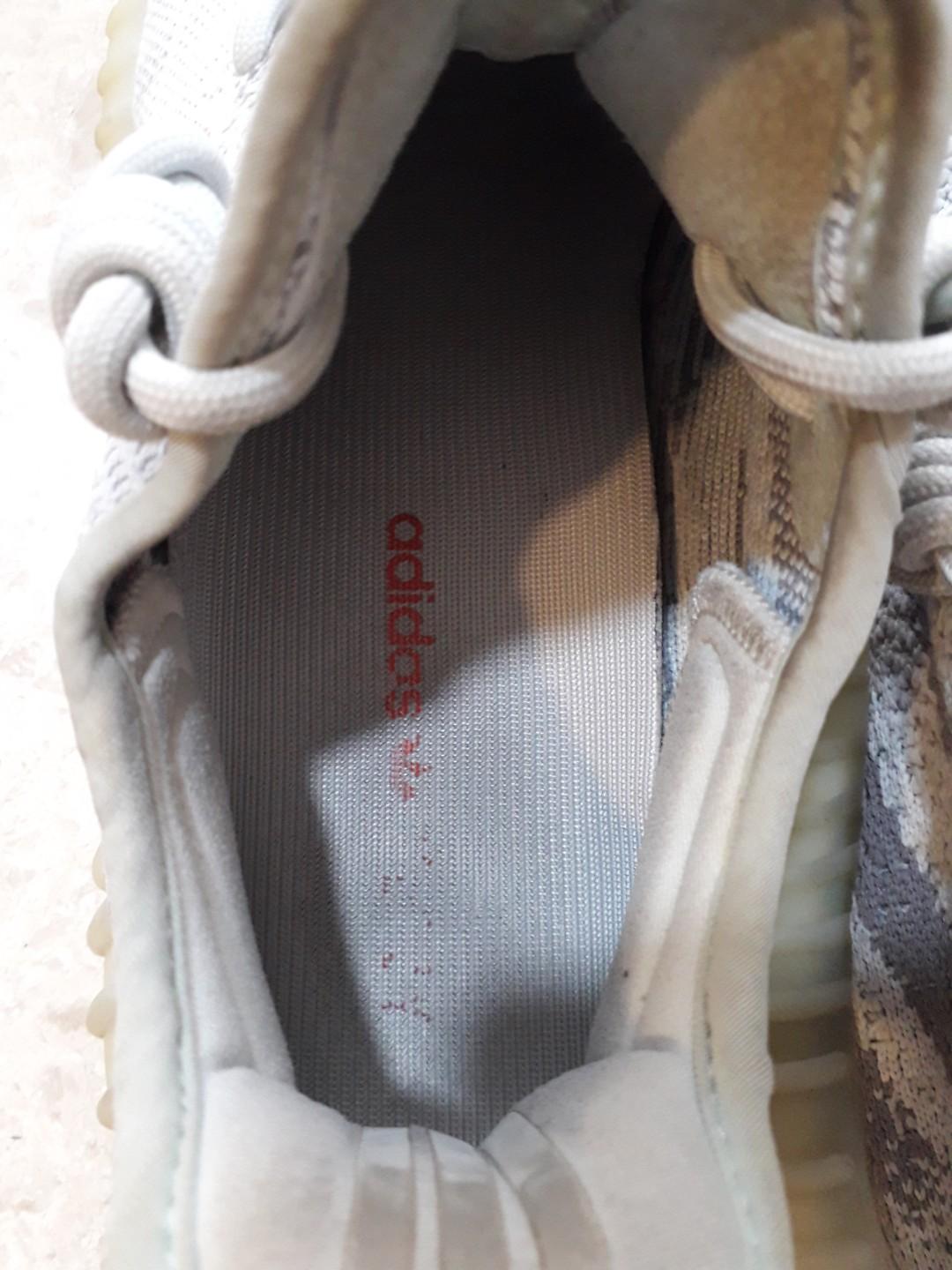 yeezy blue tint yellow sole