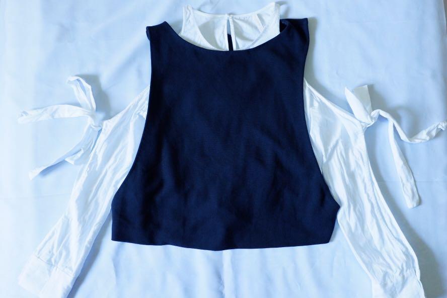 Zara Top (Category: Blouses) located in Cebu City. Submitted by afrncs (Listing ID 233930137, Image 2). Description: Used once.