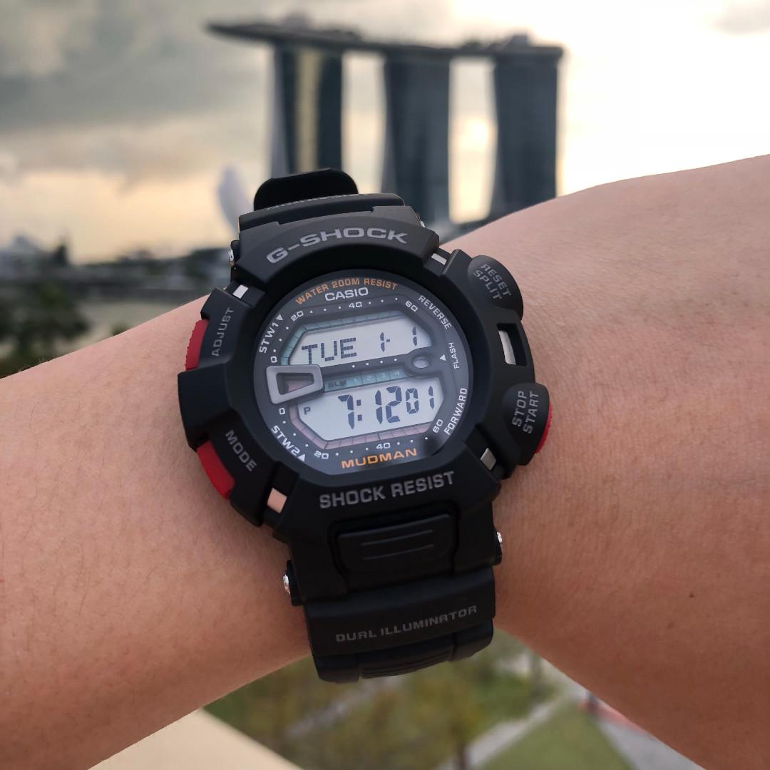 100 Authentic G Shock Mudman G 9000 1VDR G 9000 G 9000 1