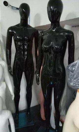 Fiberglass mannequin black