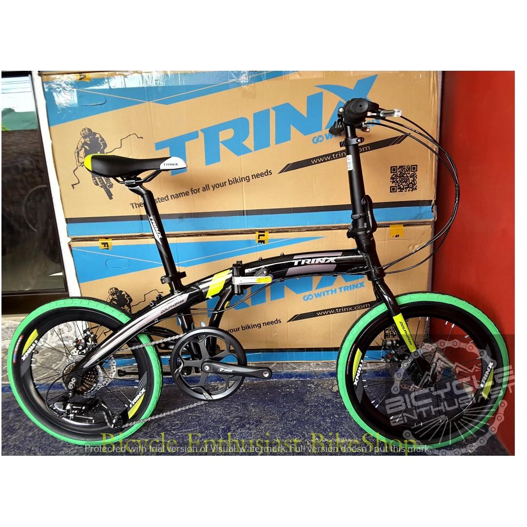 trinx dolphin 2.0 folding bike price