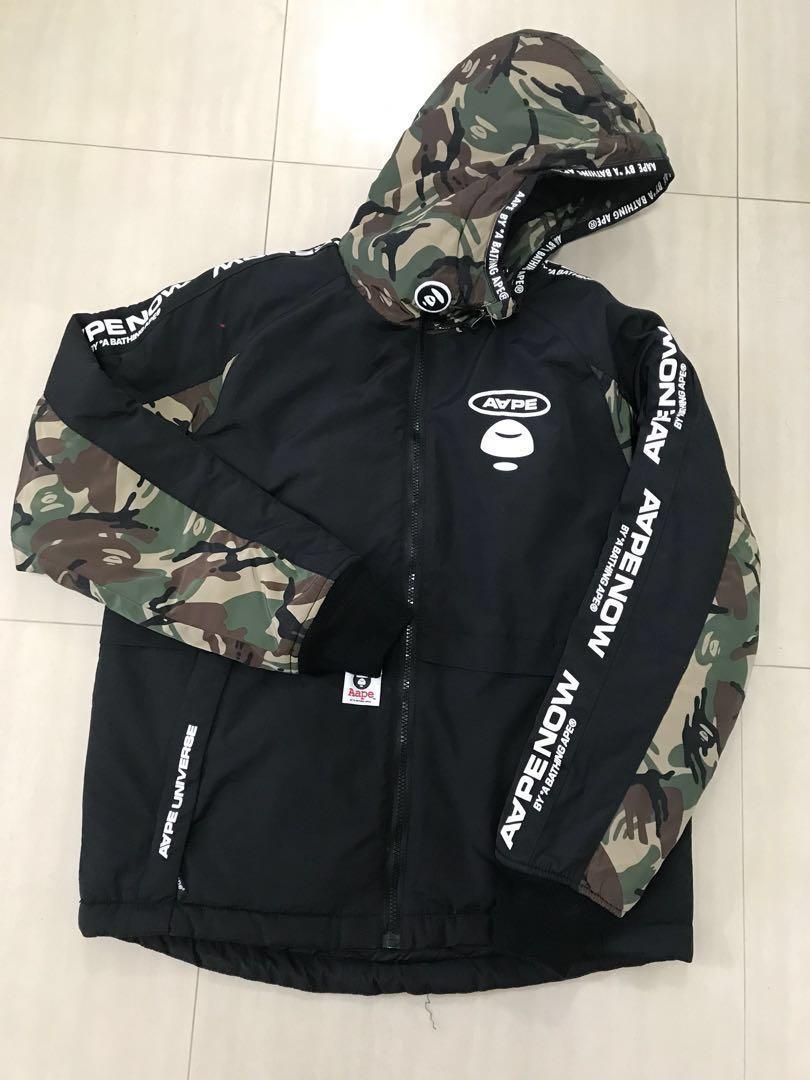 Aape hoodie jacket sale price