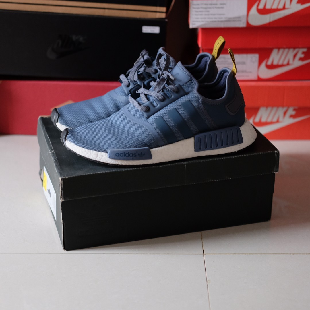 Adidas NMD R1 Tech Ink (Jual Murah), Fesyen Pria, Sepatu , Sneakers di  Carousell