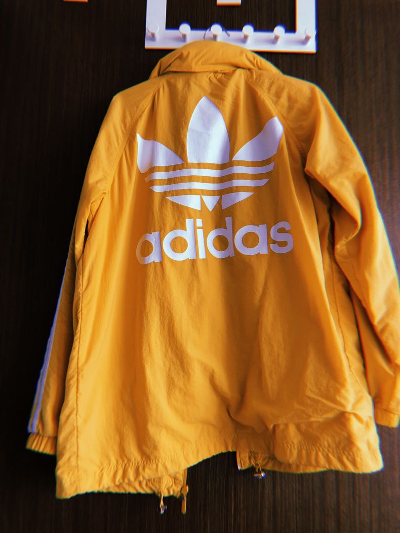 adidas jackets yellow