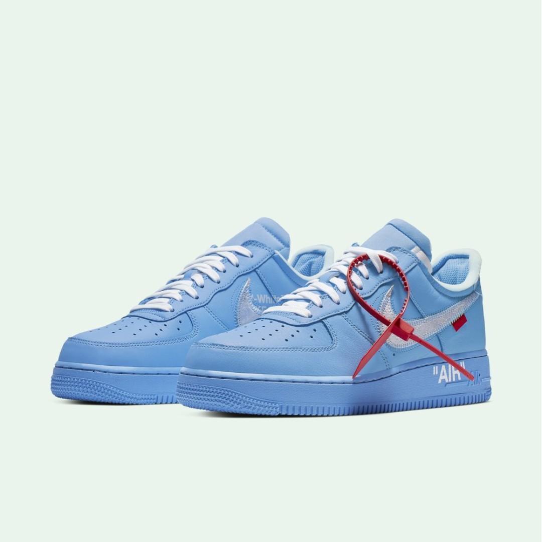 air force 1 low off white blue