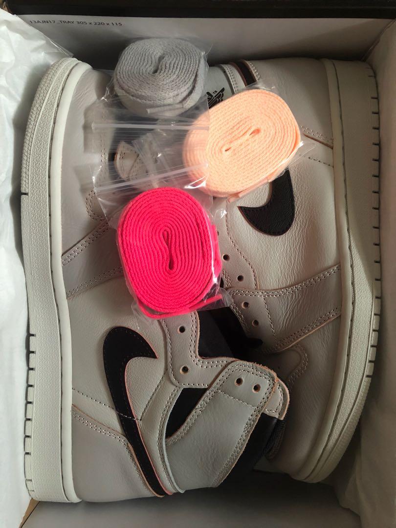 Jordan 1 sales defiant light bone