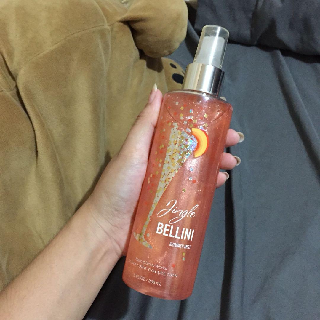 Jingle bellini shimmer mist shop