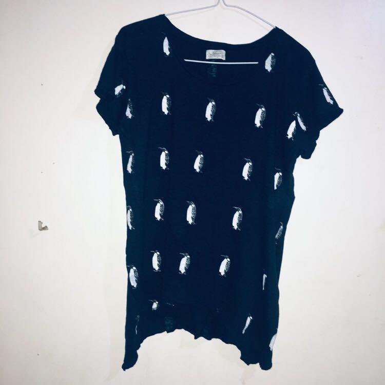 blue penguin shirt