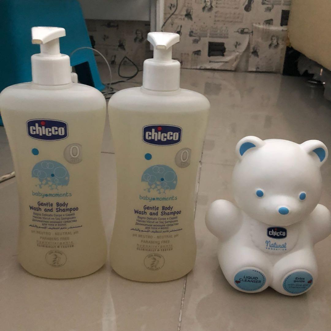 Chicco Gentle Baby Wash And Shampoo Bayi Anak Perawatan Makanan Anak Di Carousell