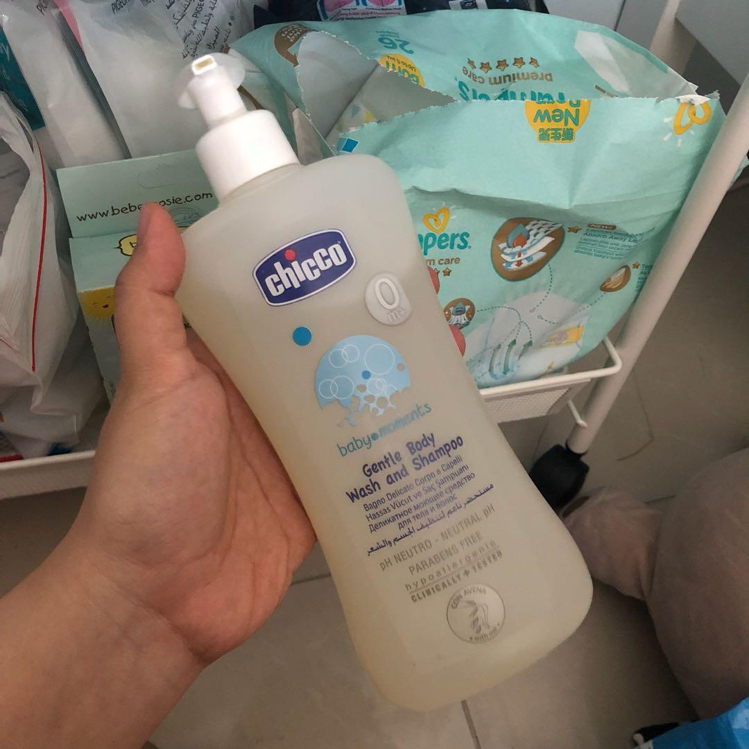 Chicco Gentle Baby Wash And Shampoo Bayi Anak Perawatan Makanan Anak Di Carousell