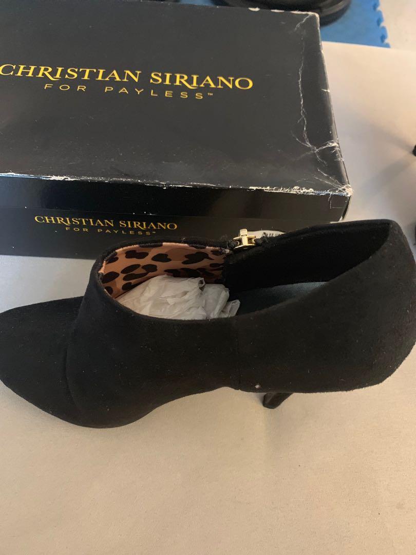 Payless leopard booties deals