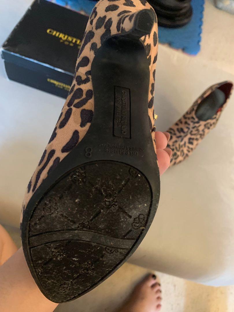 Payless best sale leopard booties