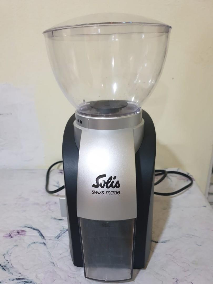 COFFEE GRINDER SOLIS SCALA 166 (BLACK 