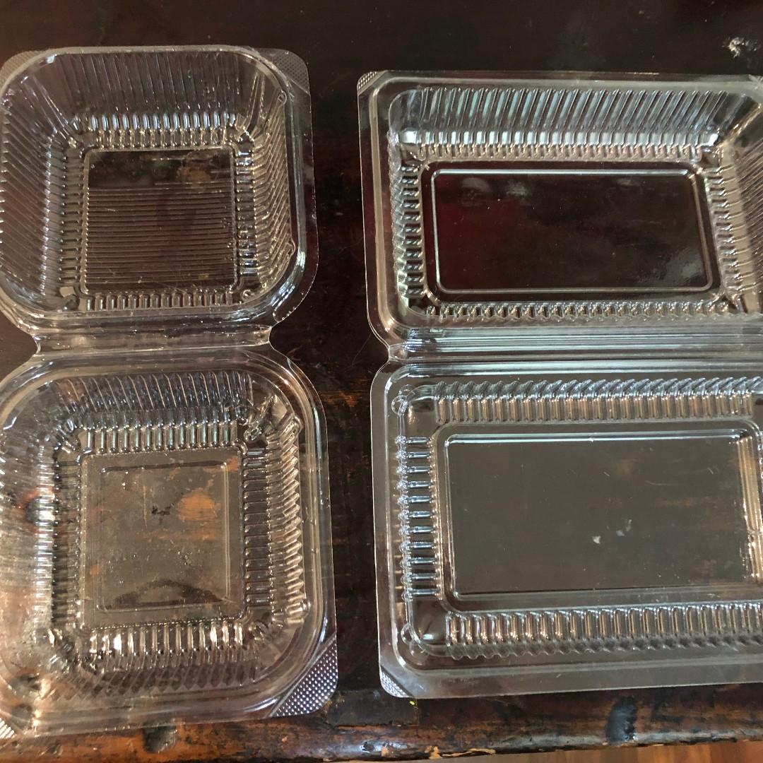 Disposable Food Containers Two Sizes Everything Else On Carousell
