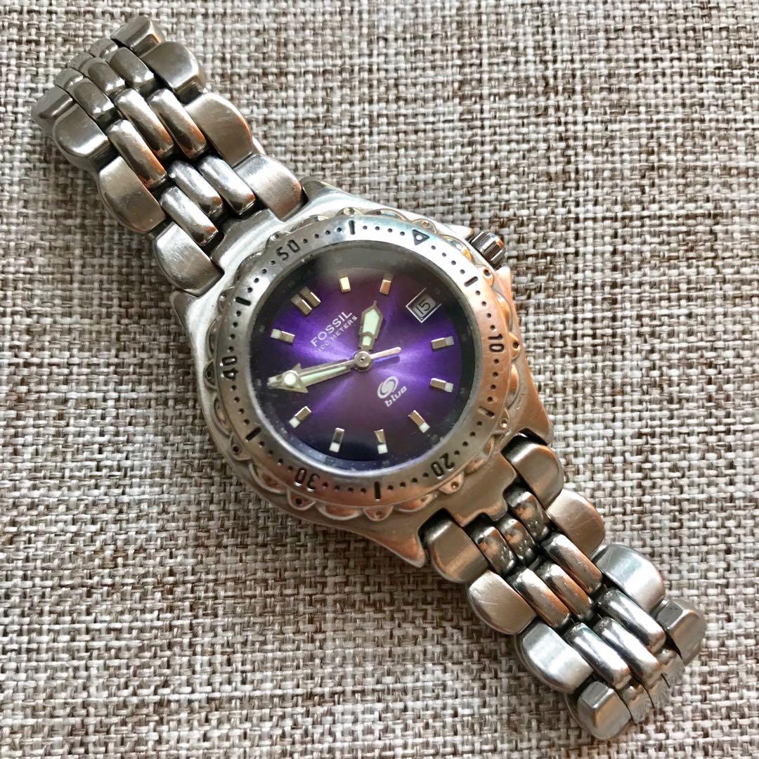 FOSSIL Blue AM3582 Vintage Original 