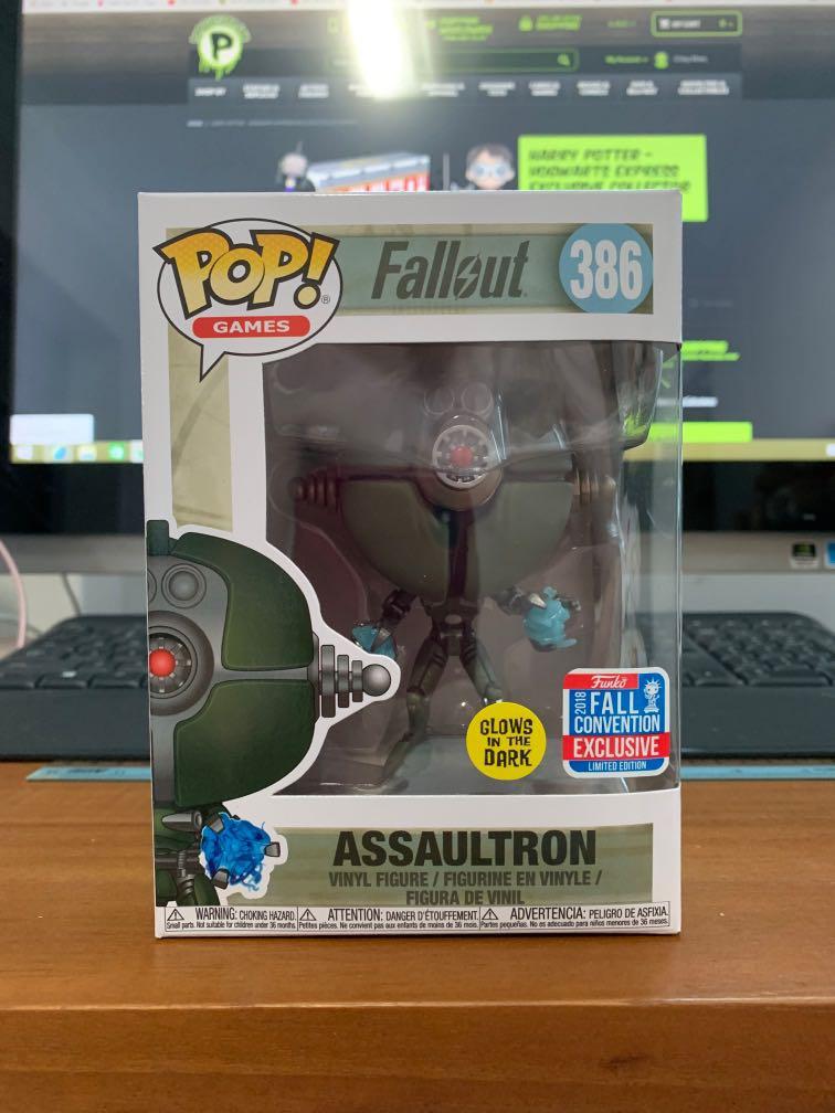 Fallout Assaultron Fall Convention Exclusive Figure Funko Pop