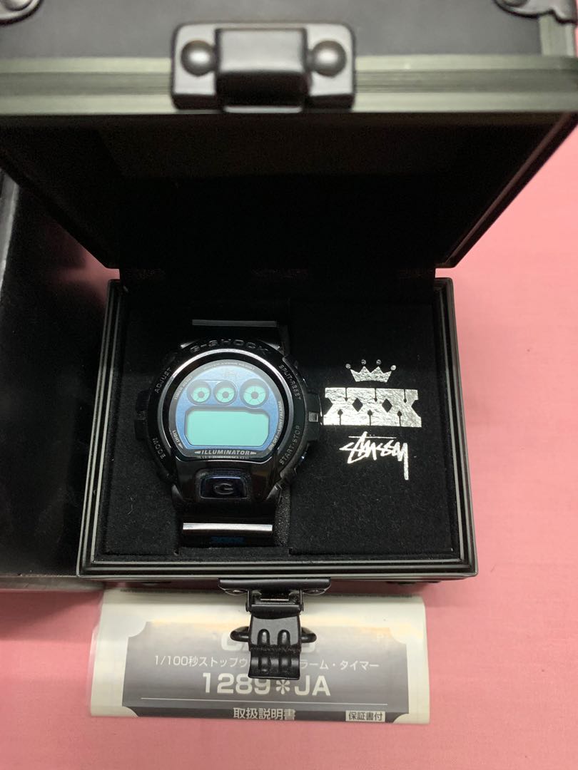 G- Shock x Stussy DW6900 XXX, Luxury, Watches on Carousell