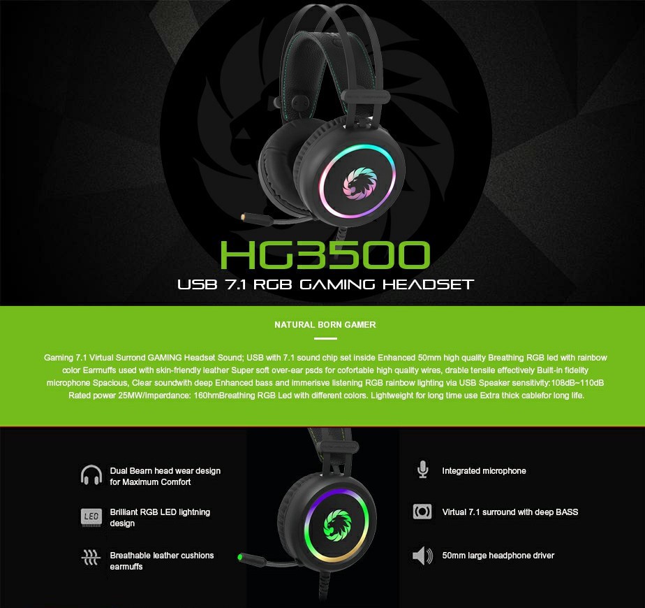 virtual 7.1 gaming headset
