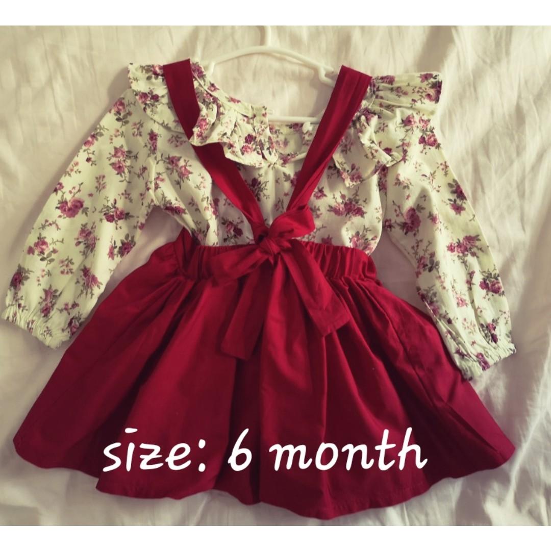 Good Quality 5 ~6 Month Baby Girl Dress 