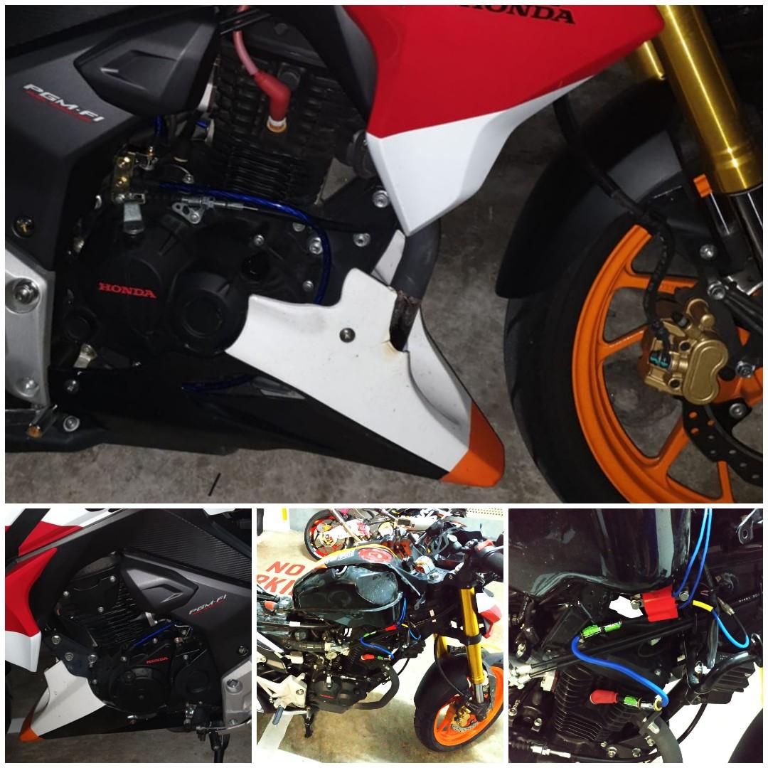 GROUNDING KIT IGNITION BOOSTER KIT UMA COIL RACING 9 POWER, Motorcycles