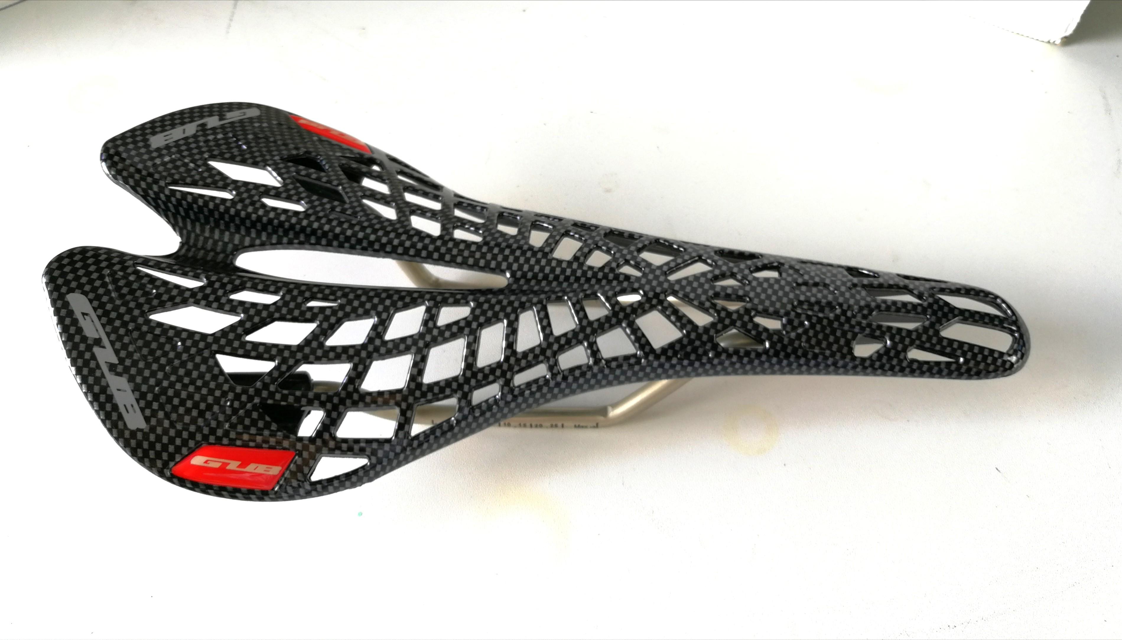 GUB Spyder Carbon Mesh Design Super Light Twin Tail Saddle Sports