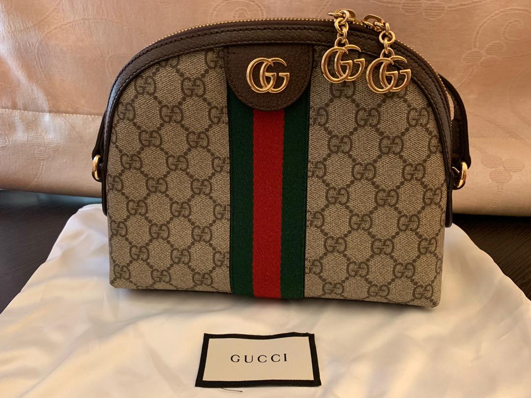 Gucci Ophidia Alma Dome Sling Bag, Luxury, Bags & Wallets on Carousell