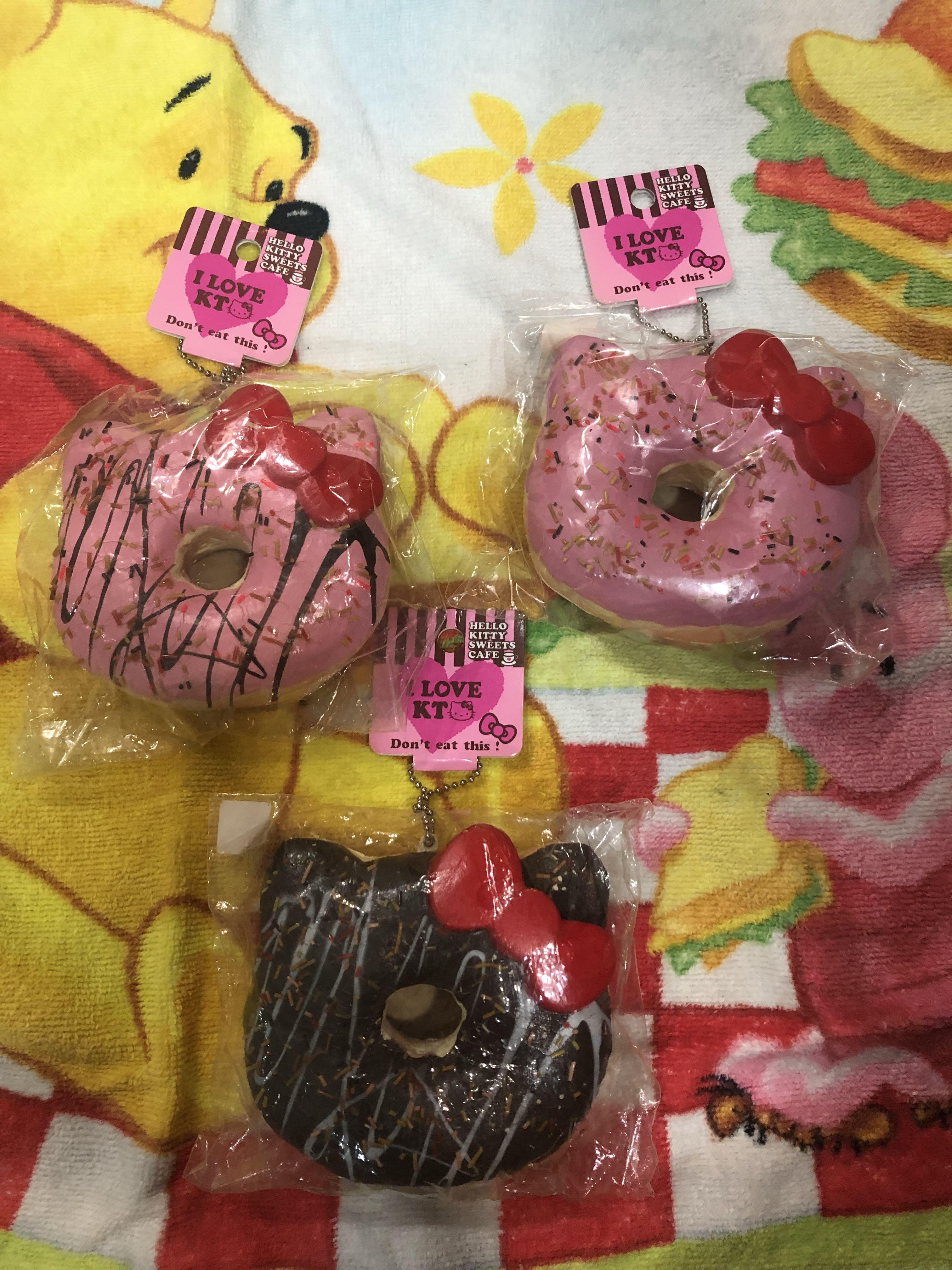 Hello Kitty Donut Squishy Toys Games Others On Carousell
