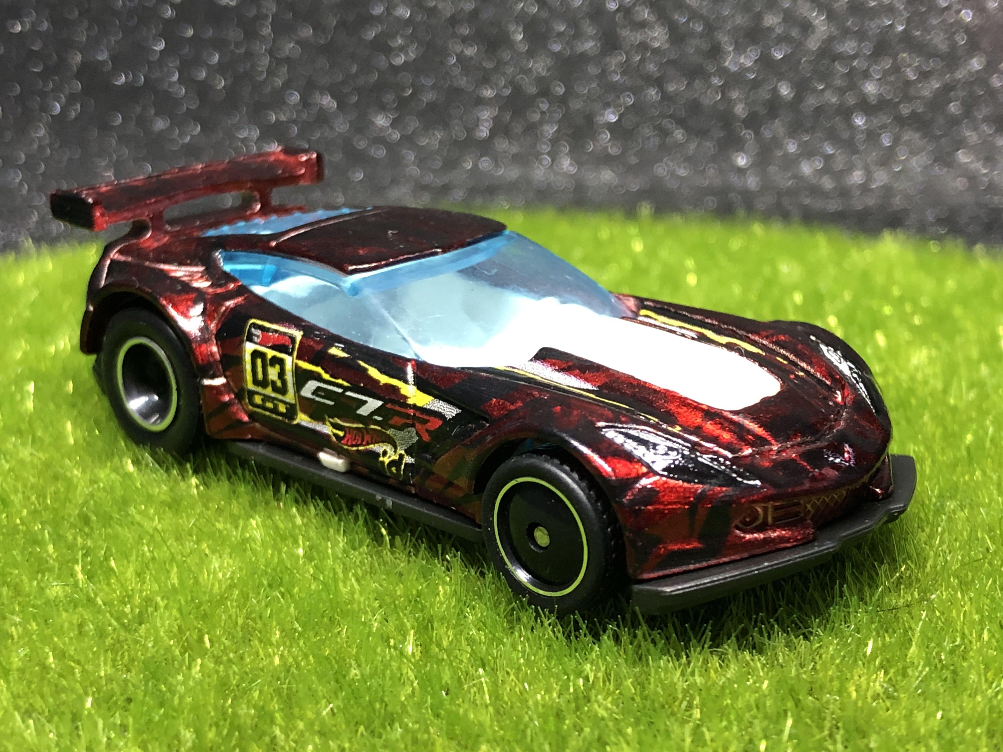 Hot Wheels Id General Motors GM Corvette Grand Sport with Marble