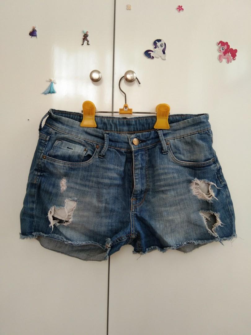 hotpants jeans h&m
