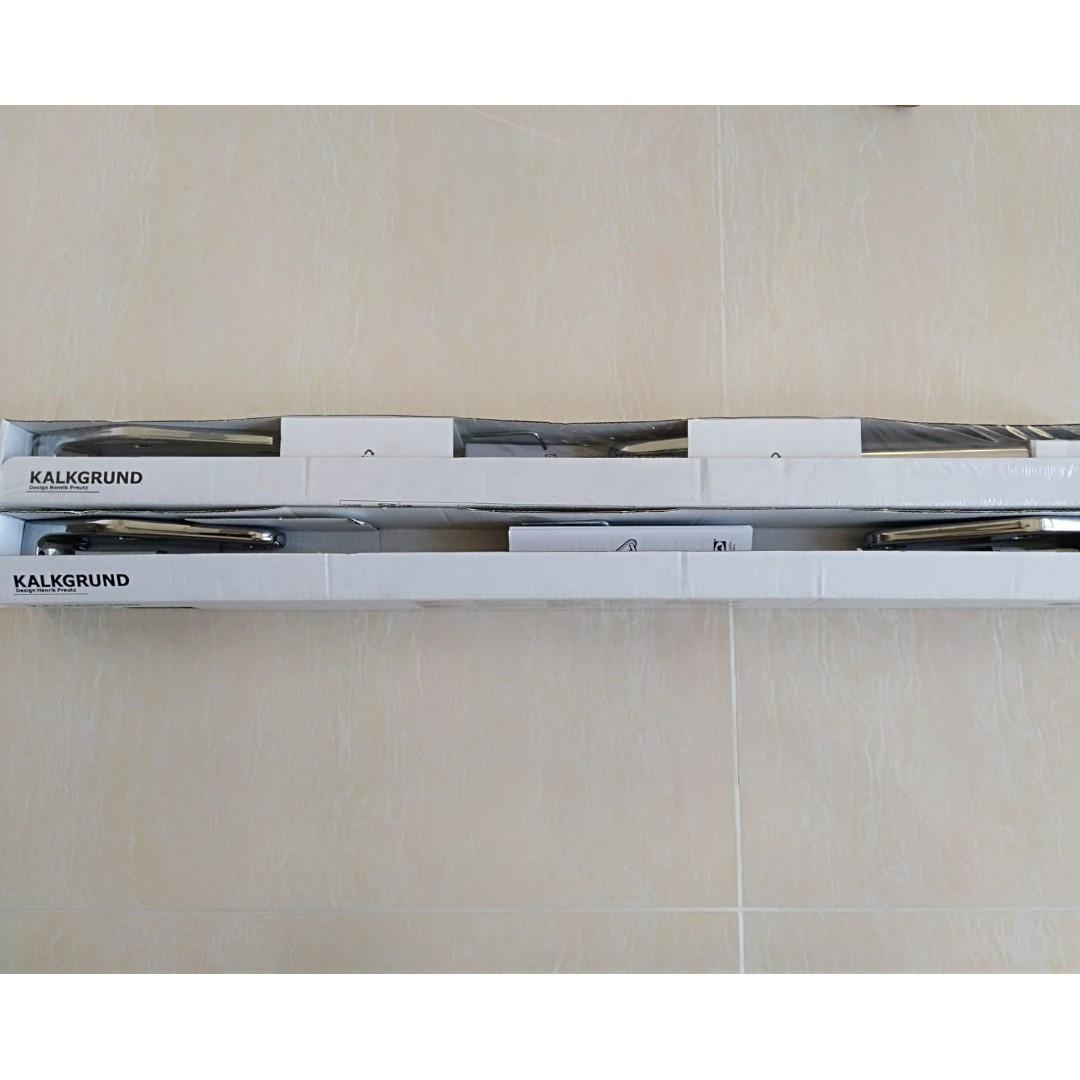 Ikea KALKGRUND Towel rail chrome plated 65 cm